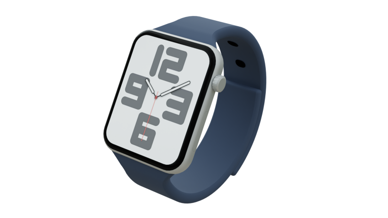 Smart Watch 3D Модель .c4d .max .obj .3ds .fbx .stl .blend 