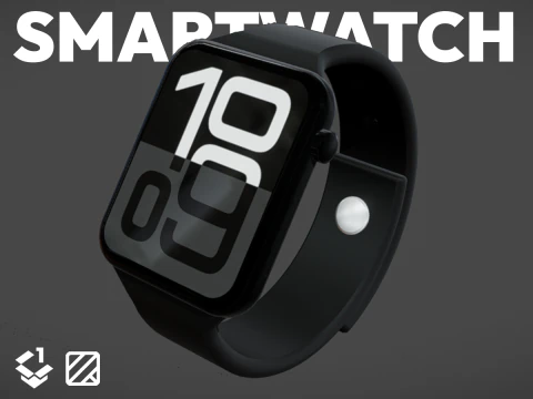 Orologio intelligente Modello 3D