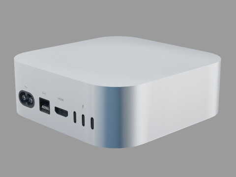 Mini Desktop Computer 3Dモデル