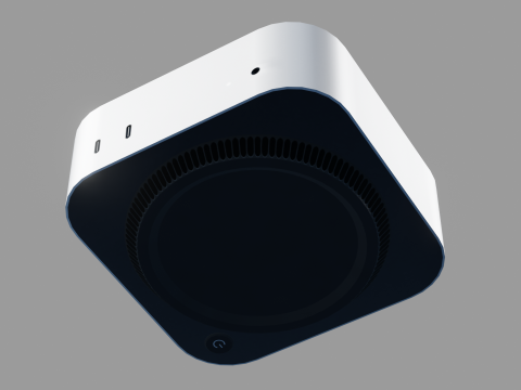 Mini Desktop Computer 3Dモデル