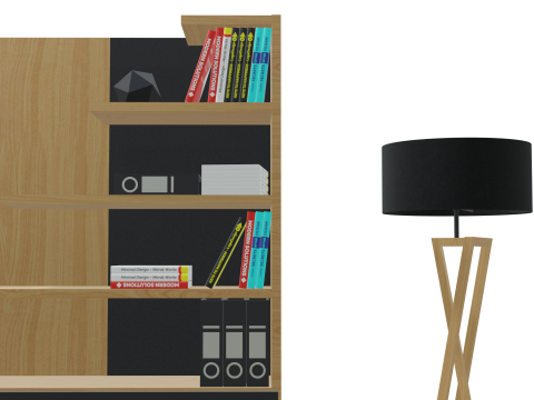 Office Furniture pack - Low poly 3D Model