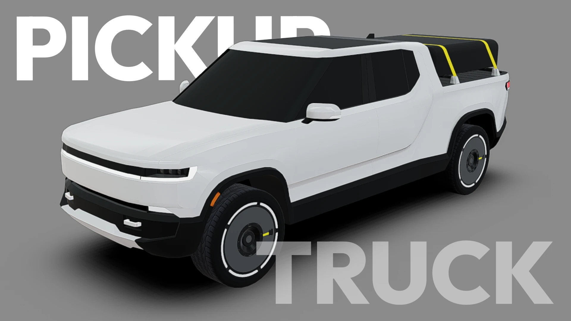 Kamyonet 3D Model .c4d .max .obj .3ds .fbx .stl .blend 