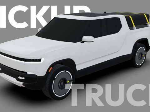 Pick-up 3D Model