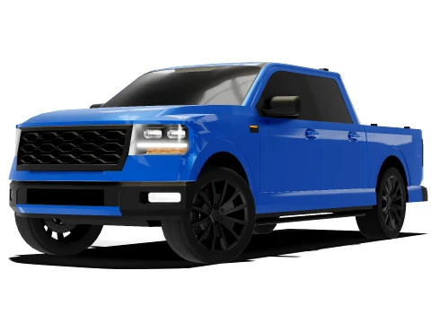 Pickup Truck 3D Model