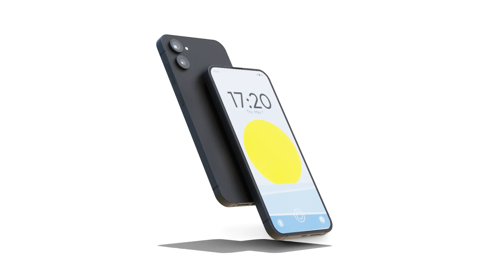 Smartphone 3D Model .c4d .max .obj .3ds .fbx .stl .blend 