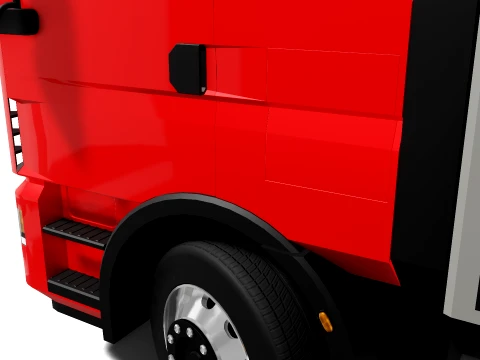 Cargo Truck 3D Model