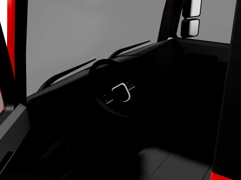 Cargo Truck 3D Model