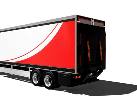 Cargo Truck 3D Model