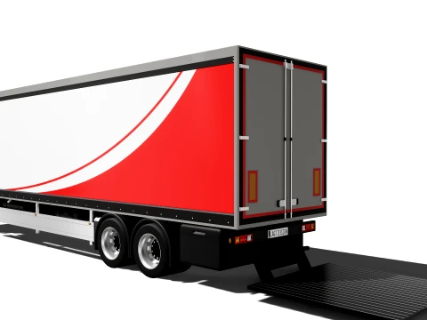 Cargo Truck 3D Model