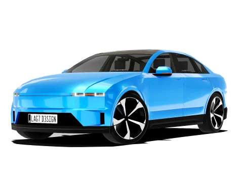 Sedan 3D Model