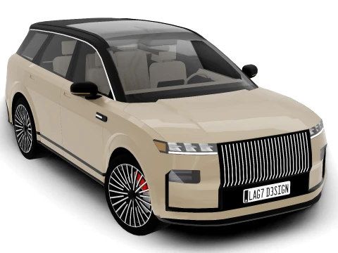 SUV - Genel 3D Model