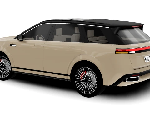 SUV - 일반 3D 모델