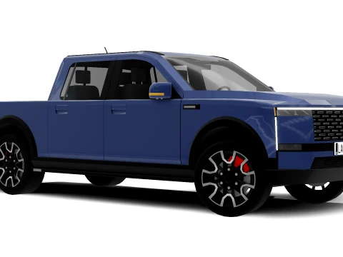 Pickup truck - Generic 3D Model