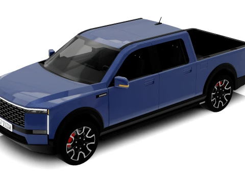 Pickup truck - Generic 3D Model