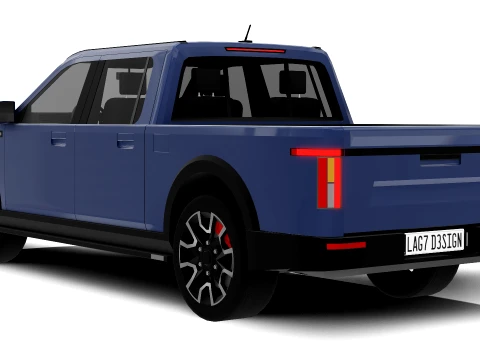Pickup truck - Generic 3D Model