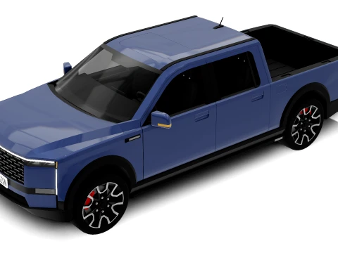 Pickup truck - Generic 3D Model