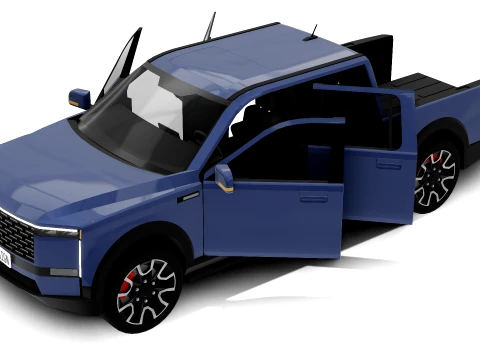 Pickup truck - Generic 3D Model