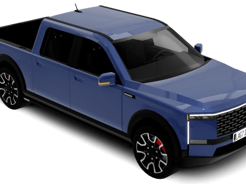 Pickup truck - Generic 3D Model