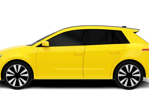 Hatchback - Gen&eacute;rico Modelo 3D
