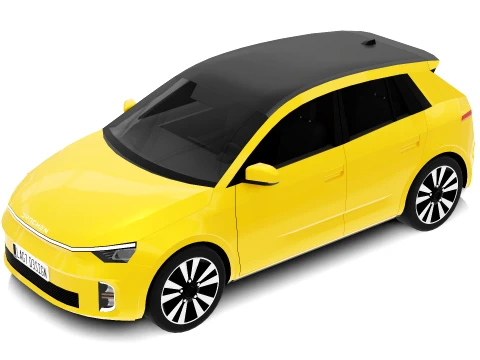 Hatchback - Gen&eacute;rico Modelo 3D