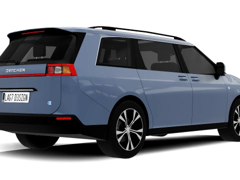 Minivan - Generic 3D Model