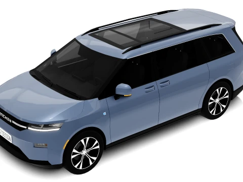 Minivan - Generic 3D Model