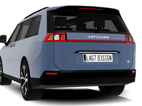 Minivan - Generic 3D Model