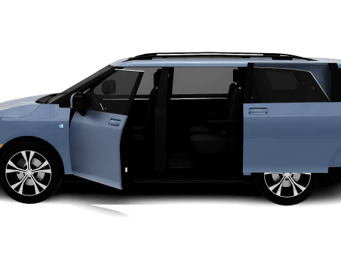 Minivan - Generic 3D Model