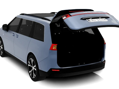 Minivan - Generic 3D Model