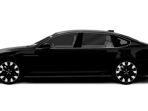 Luxury Sedan - Generic 3D Model
