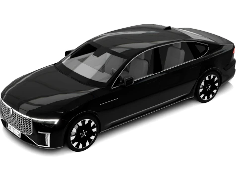 Luxury Sedan - Generic 3D Model