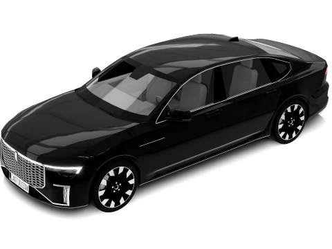 Luxury Sedan - Generic 3D Model