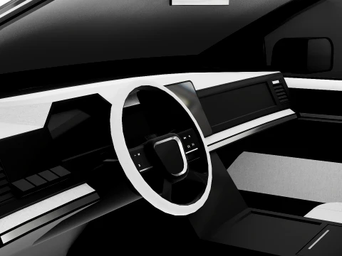 Luxury Sedan - Generic 3D Model