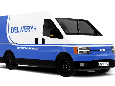 Delivery Van - Generic 3D Model