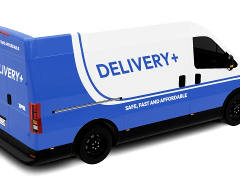 Delivery Van - Generic 3D Model