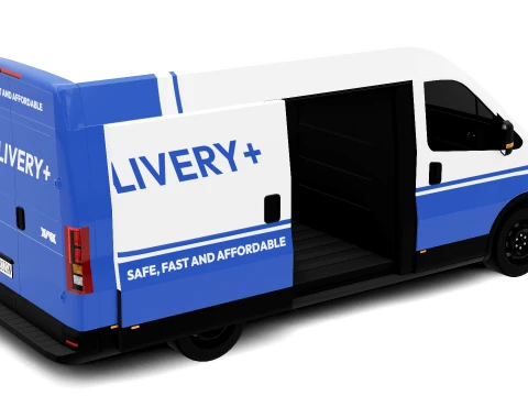 Delivery Van - Generic 3D Model