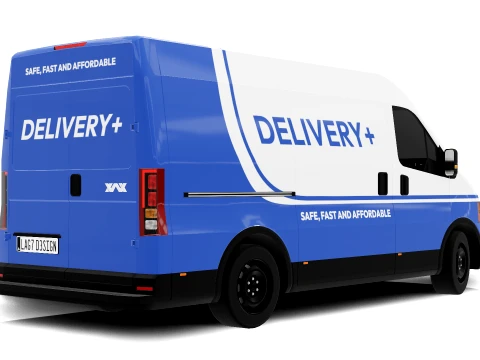 Delivery Van - Generic 3D Model
