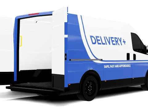 Delivery Van - Generic 3D Model