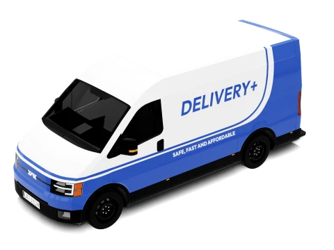 Delivery Van - Generic 3D Model