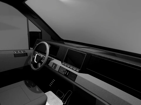 Delivery Van - Generic 3D Model