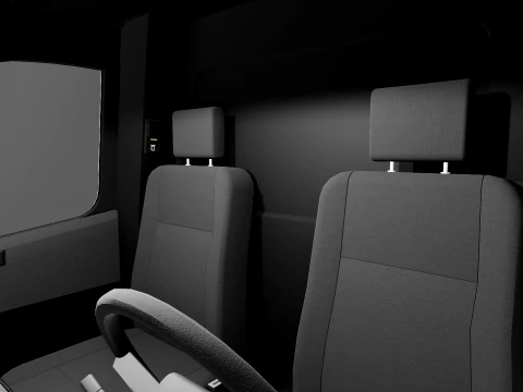 Delivery Van - Generic 3D Model