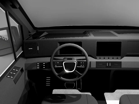 Delivery Van - Generic 3D Model