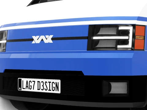Delivery Van - Generic 3D Model