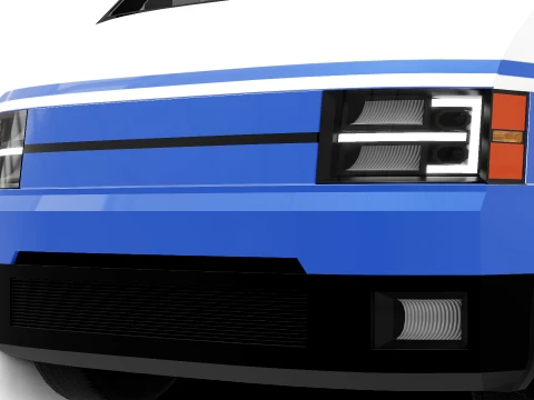 Delivery Van - Generic 3D Model