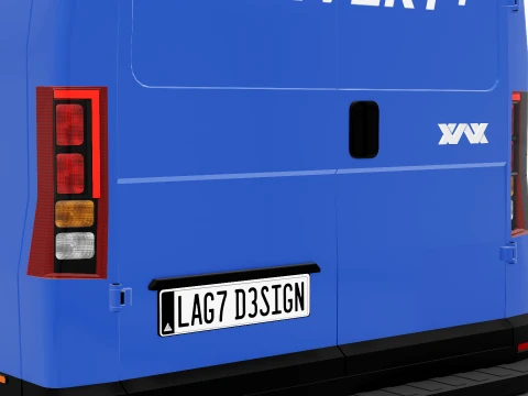 Delivery Van - Generic 3D Model