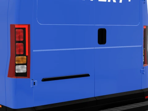 Delivery Van - Generic 3D Model