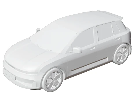 Hatchback - Generic 3D Model