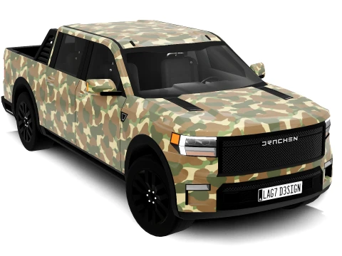 Pickup Truck - Generic 3D Model