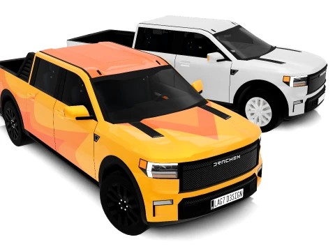 Pickup Truck - Generic 3D Model
