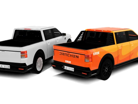 Pickup Truck - Generic 3D Model